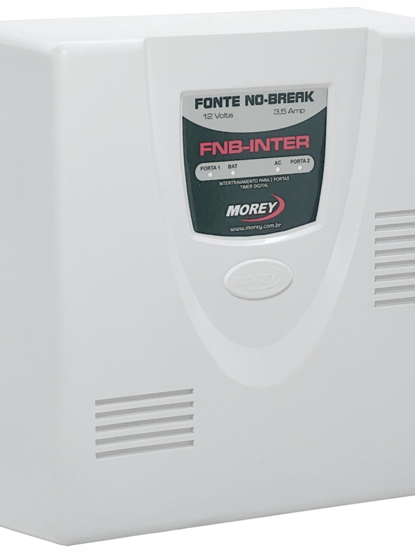 FNB-INTER - Fonte No-break 12V-3,5A com Timer Digital e Intertravamento